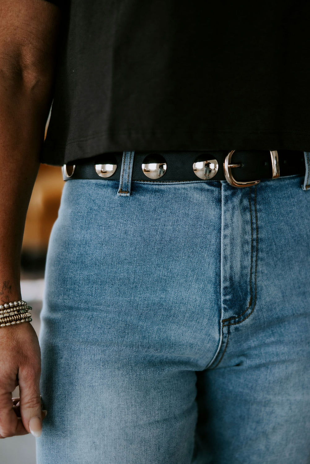 She Is Iconic Studded Belt