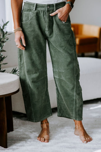 Cassidie Corduroy Barrel Pants