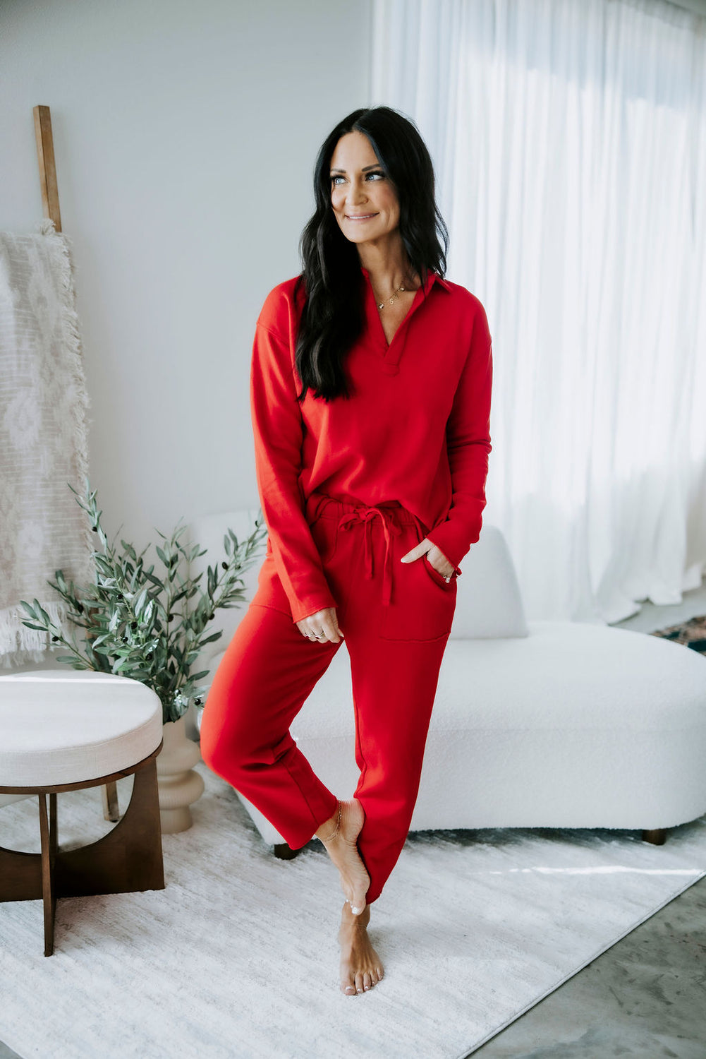 Chelie V-Neck Pullover