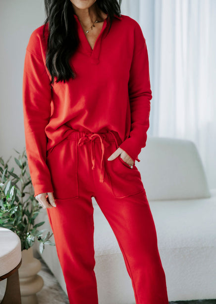 Chelie V-Neck Pullover product view