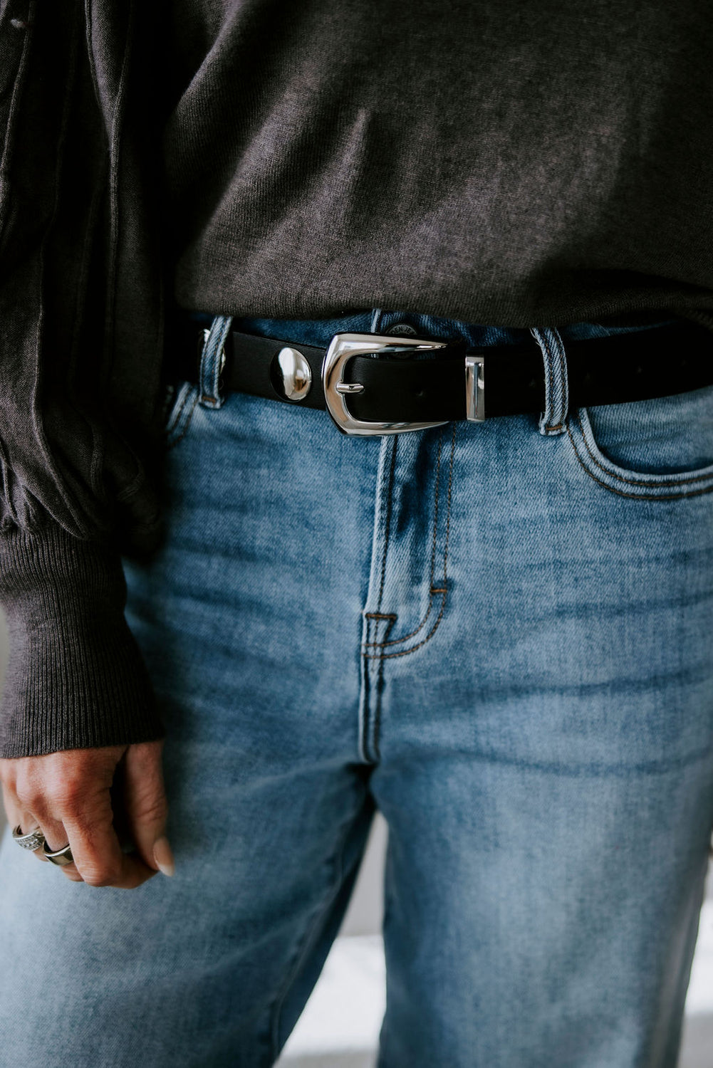 She Is Iconic Studded Belt