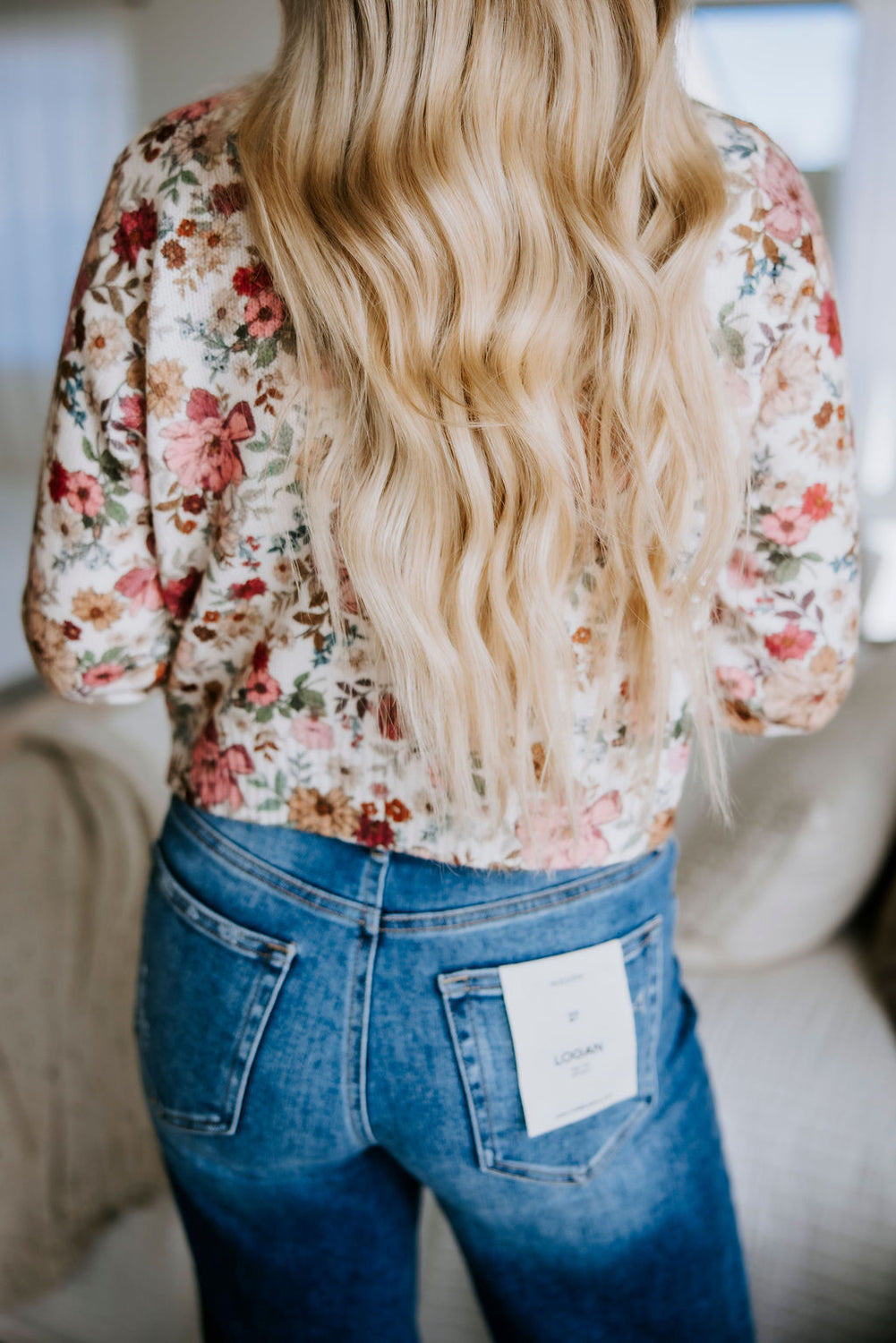 Juney Floral Print Cardigan