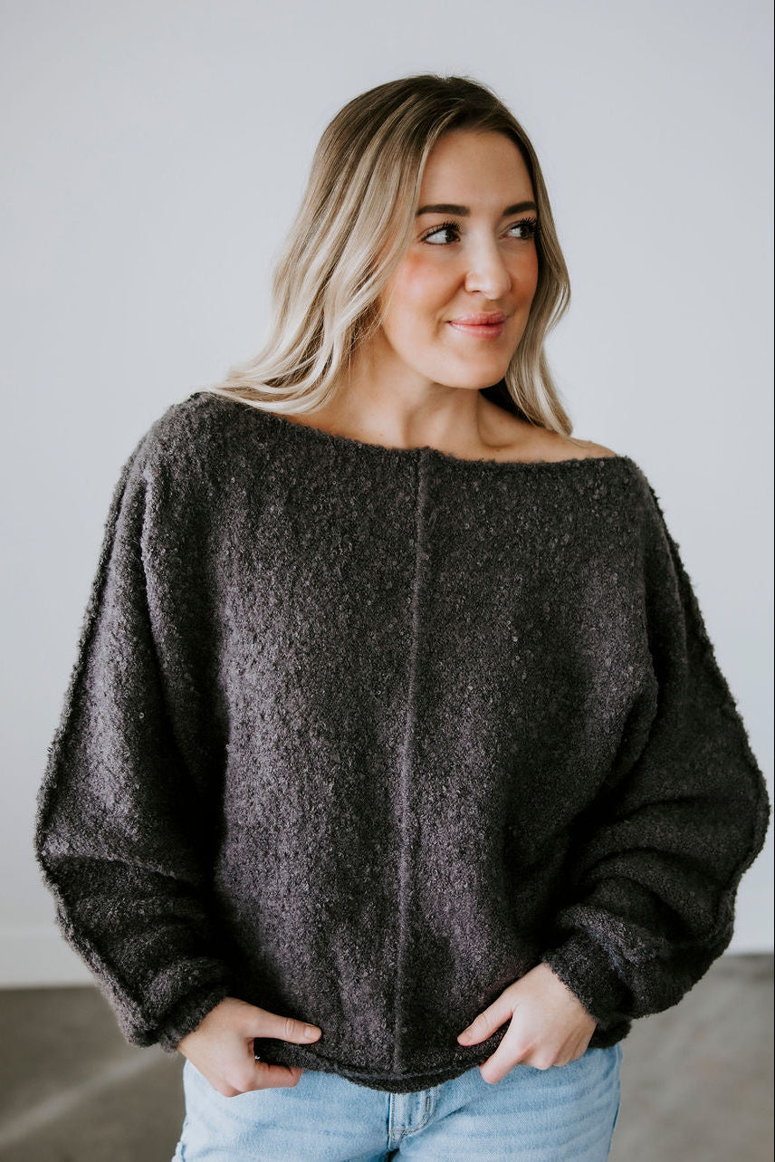 image of Cozy Days Ahead Knit Sweater