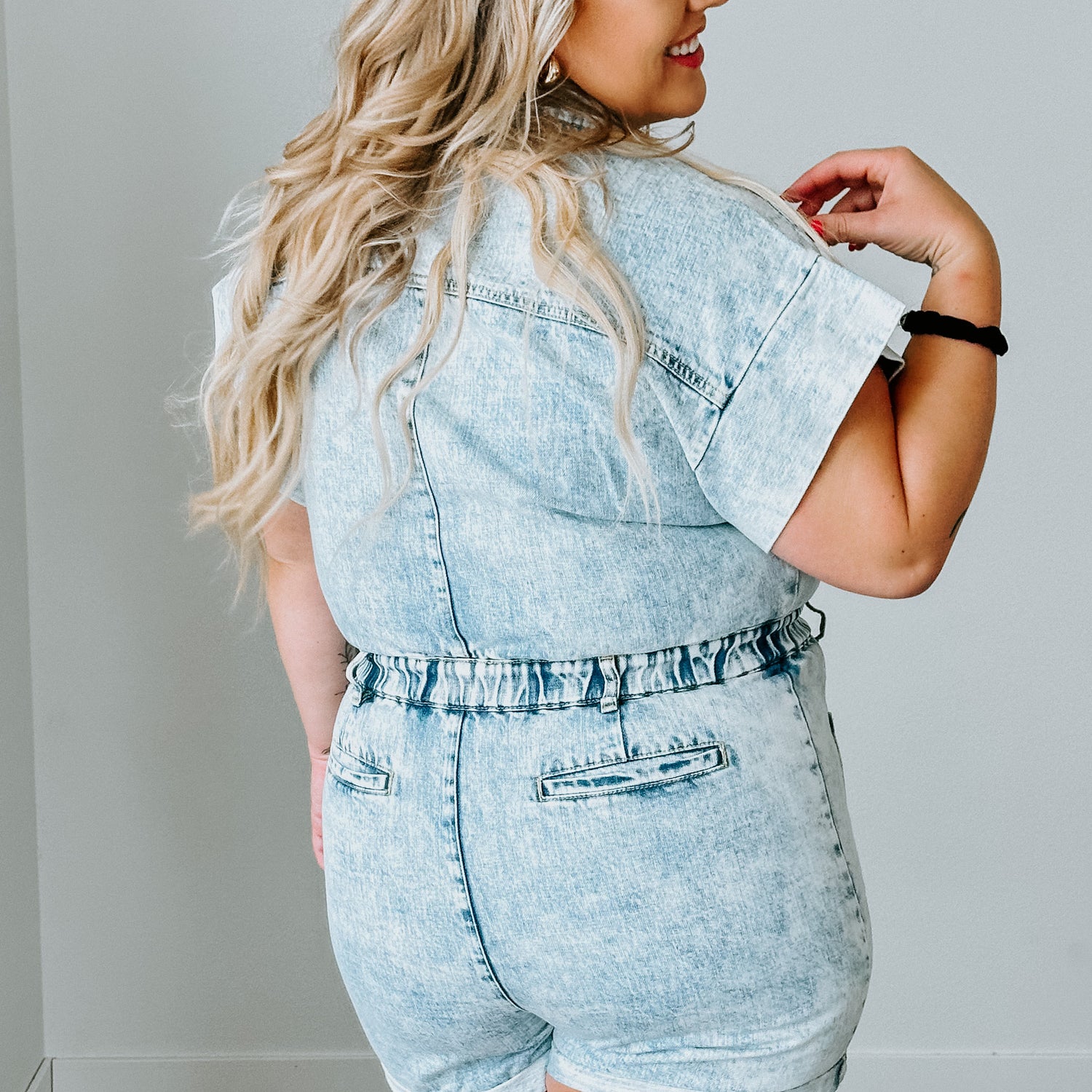 Beau Denim Romper