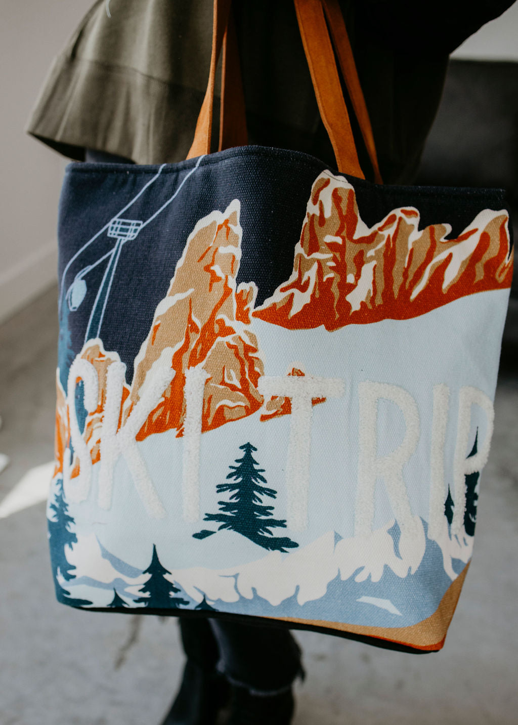 Ski Trip Tote Bag