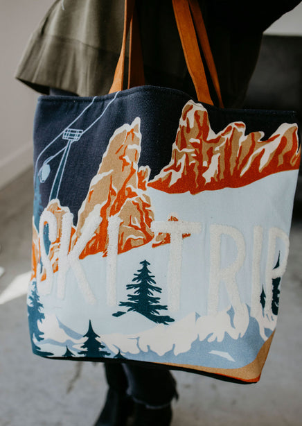 Ski Trip Tote Bag