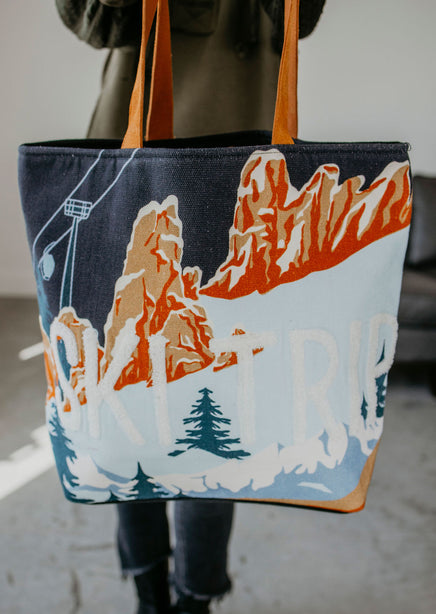 Ski Trip Tote Bag