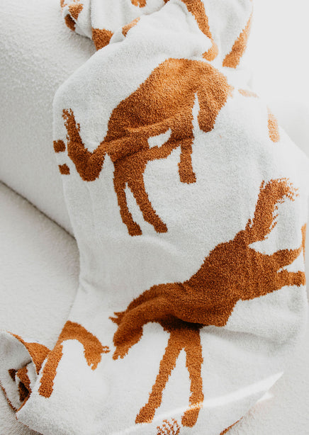 Horse Throw Blanket