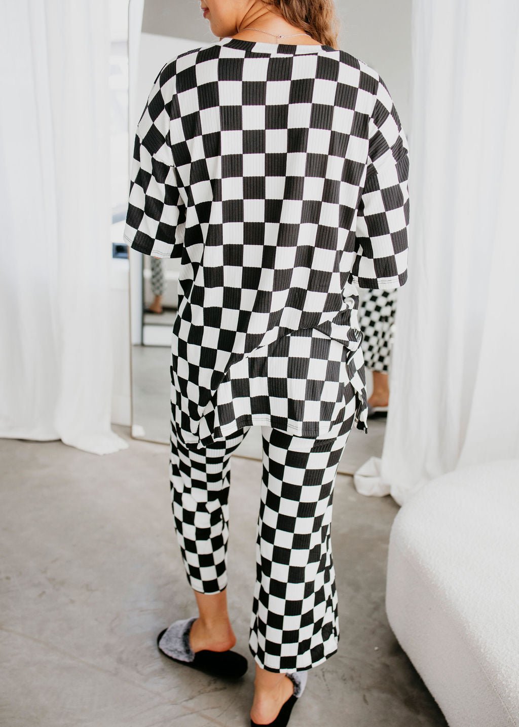 Orion Checkered Pant Set