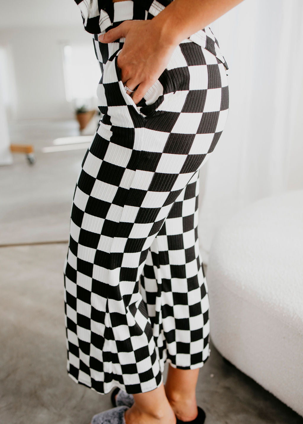 Orion Checkered Pant Set