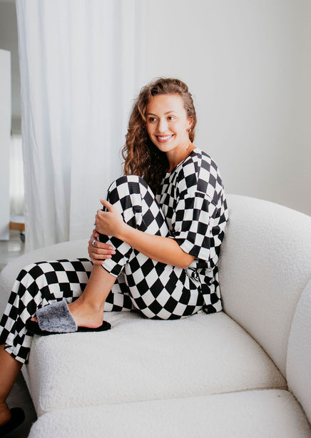 Orion Checkered Pant Set