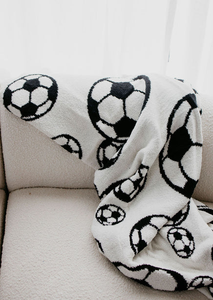 Soccer Throw Blanket