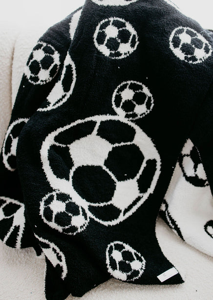 Soccer Throw Blanket