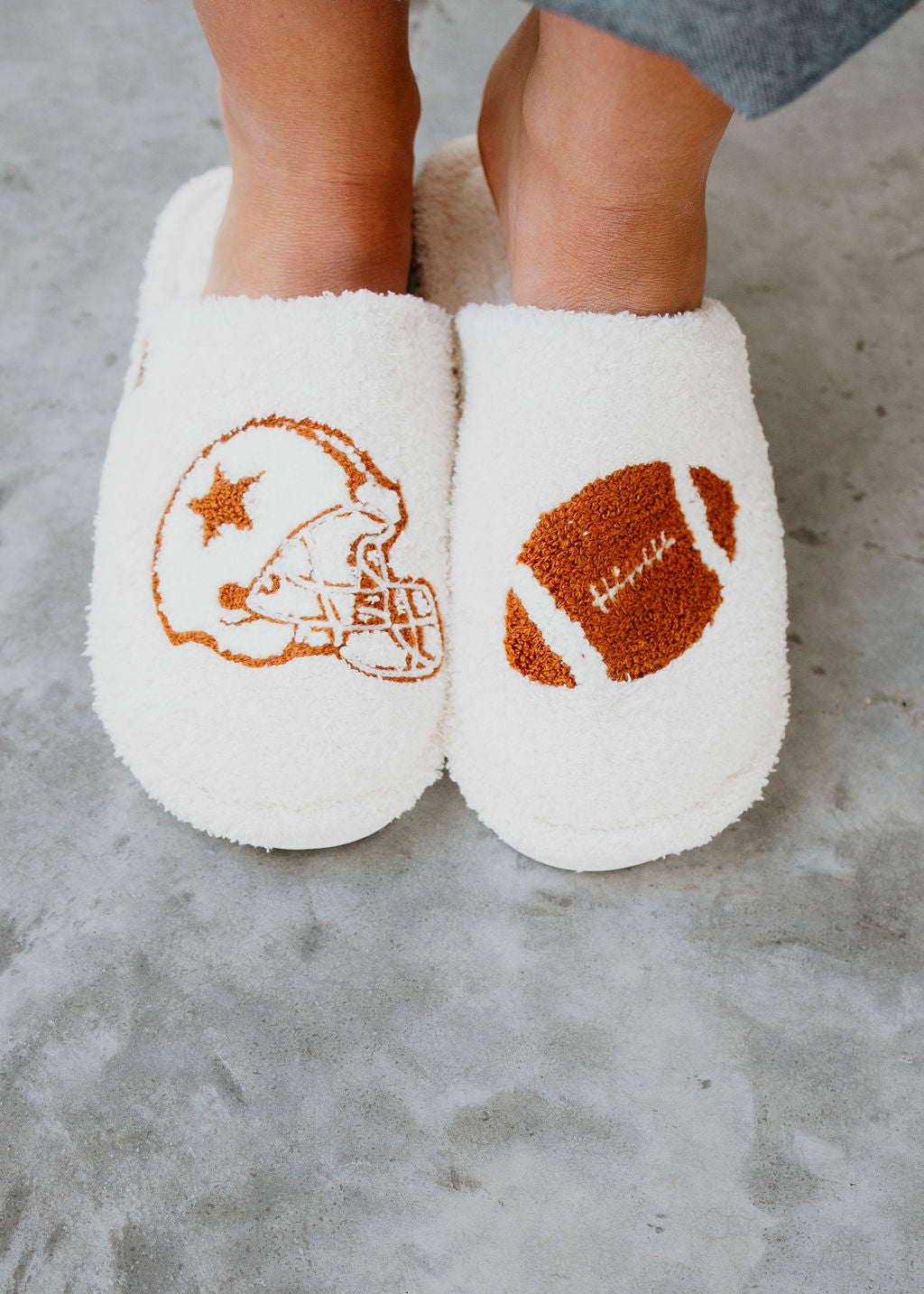 image of Football and Helmet Slippers