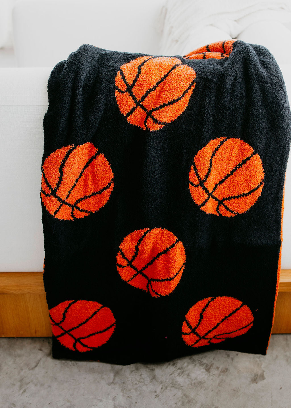 Basketball Throw Blanket Lauriebelles