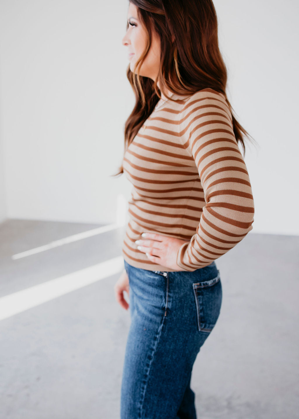 Jonie Striped Sweater