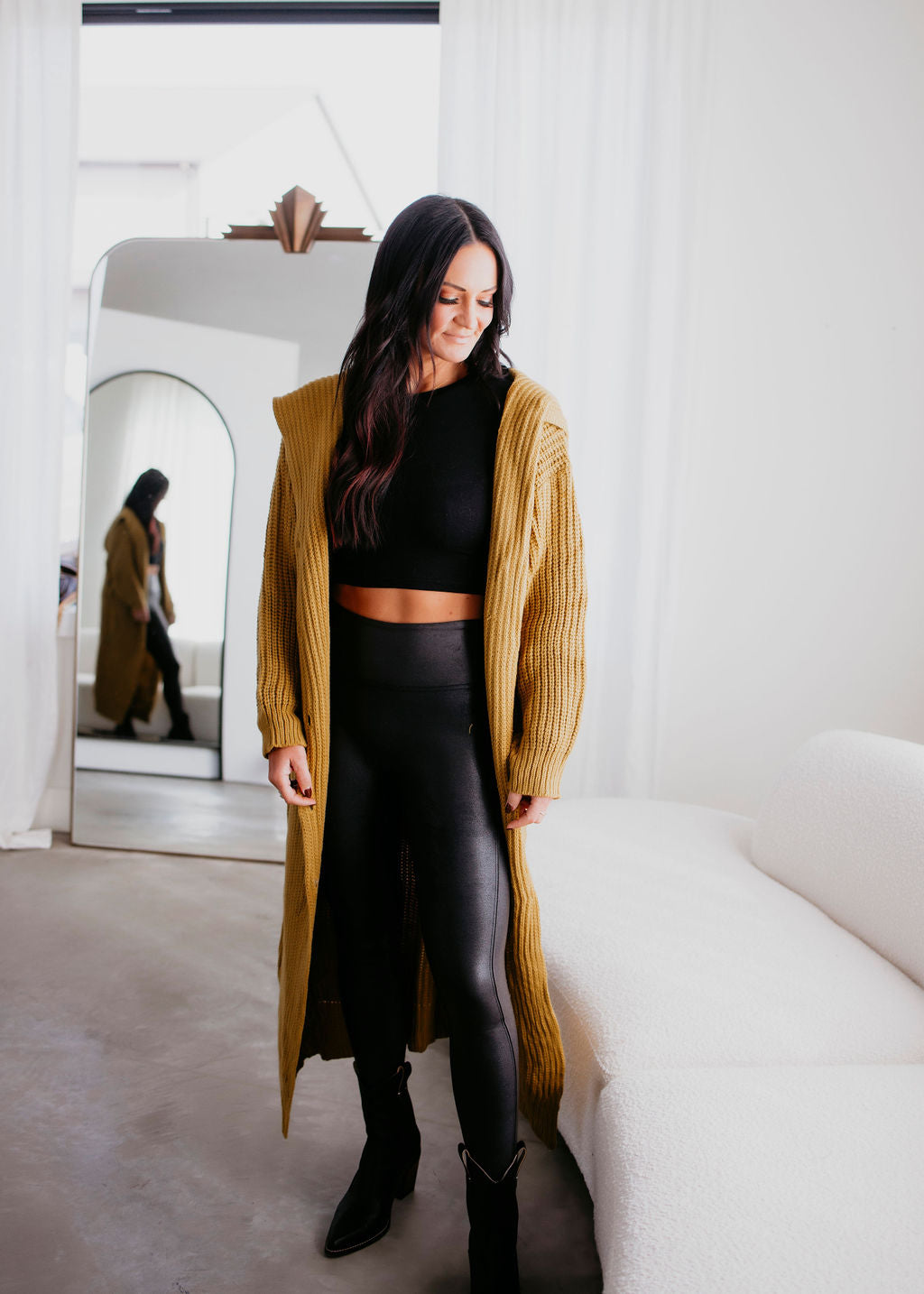 image of Jada Knit Hooded Cardigan