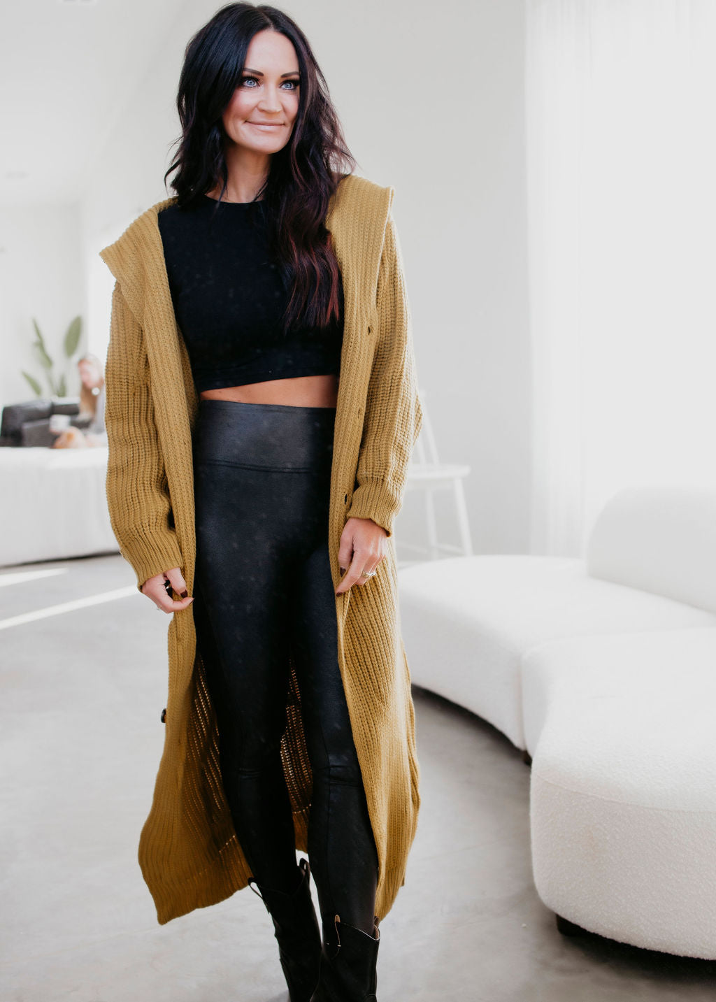 Jada Knit Hooded Cardigan