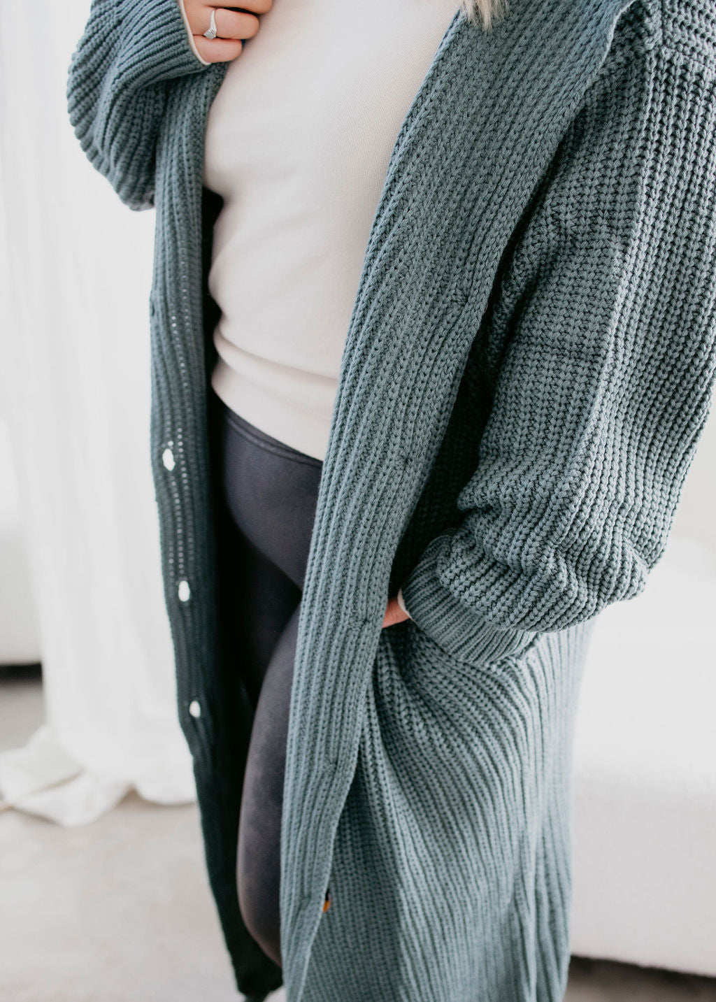 Jada Knit Hooded Cardigan