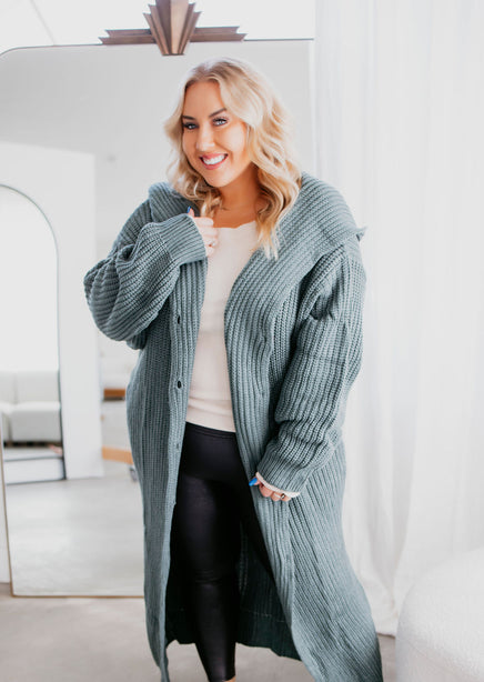 Jada Knit Hooded Cardigan