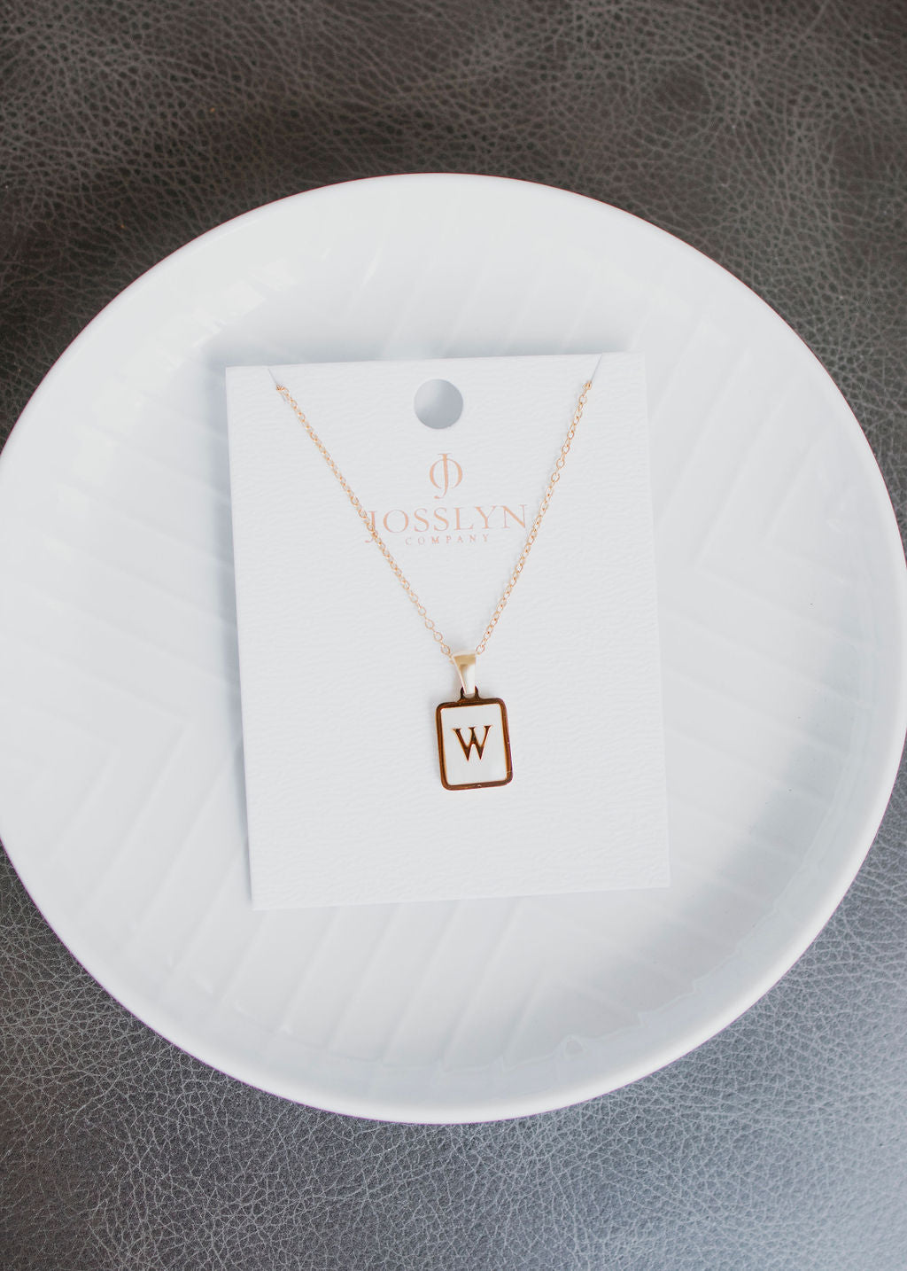 Initial Charm Necklace