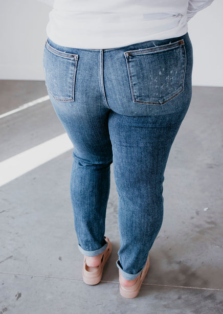 Josey Judy Blue Boyfriend Jean