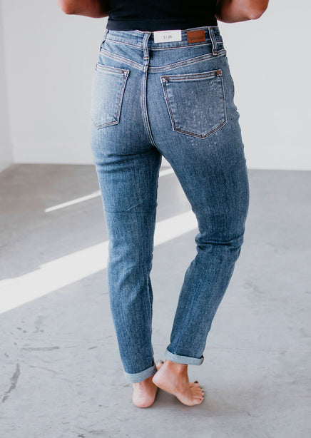 Josey Judy Blue Boyfriend Jean