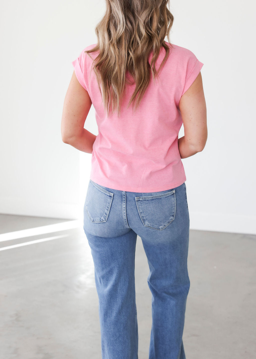 Francene Folded Sleeve Tee