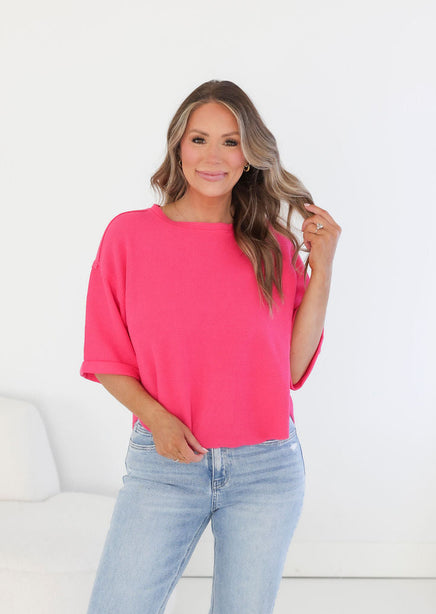 Pandora Knit Top product view