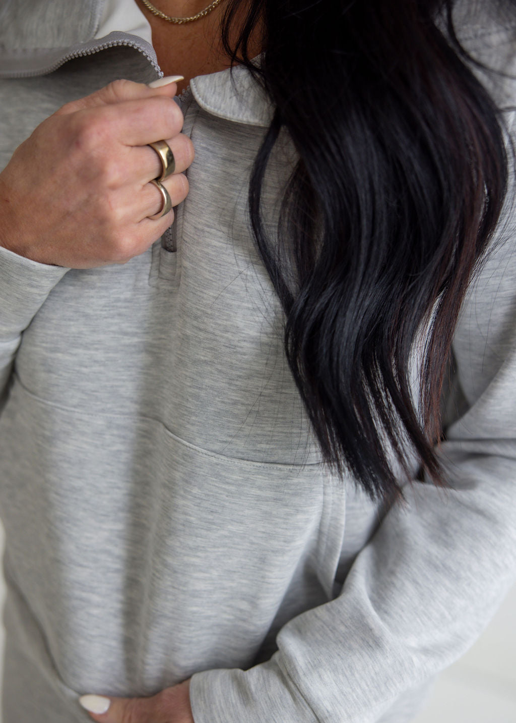 Ultra Soft Half Zip by Lily & Lottie
