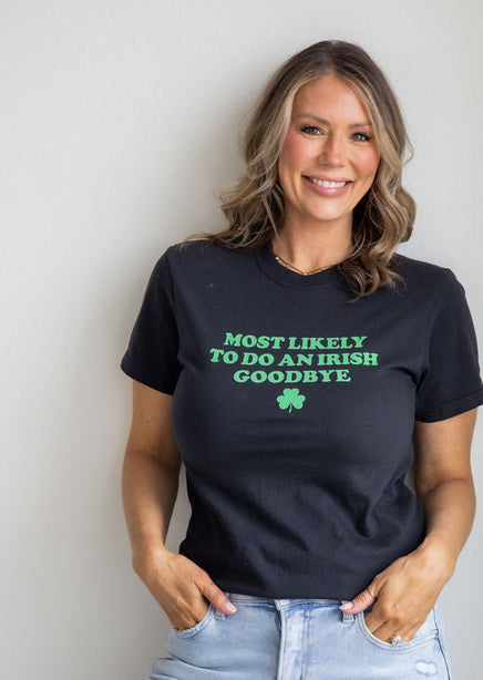 Irish Goodbye Graphic Tee product view