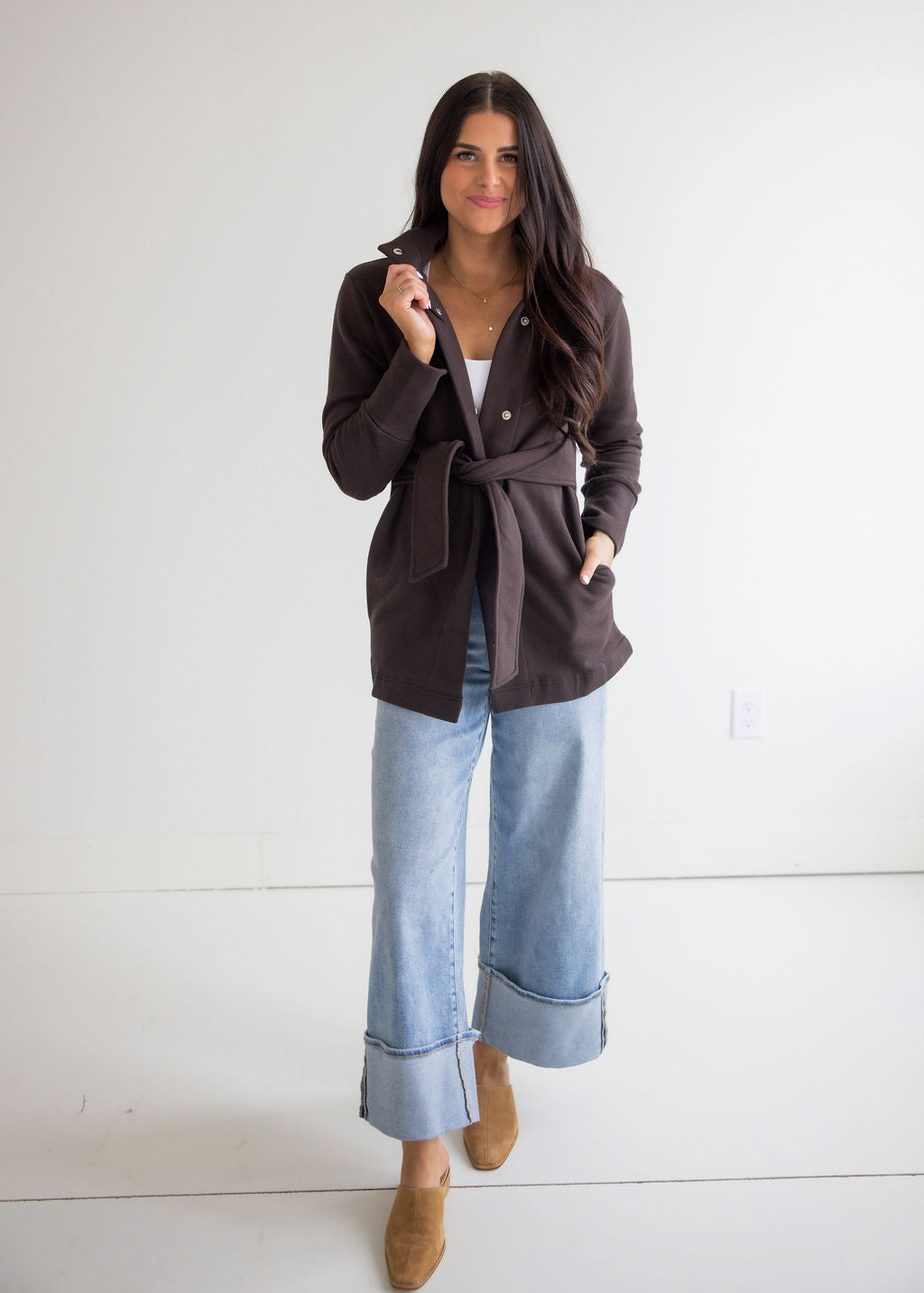 Bailey Wrap Cardigan by Lily & Lottie