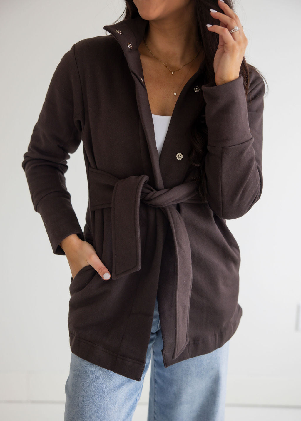 Bailey Wrap Cardigan by Lily & Lottie