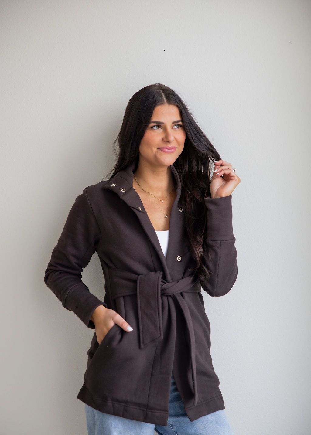 Bailey Wrap Cardigan by Lily & Lottie