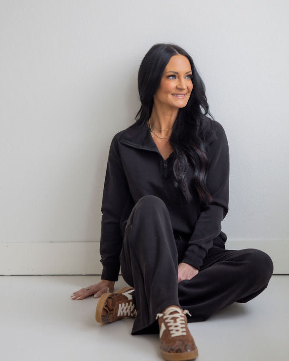 Ultra Soft Half Zip by Lily & Lottie