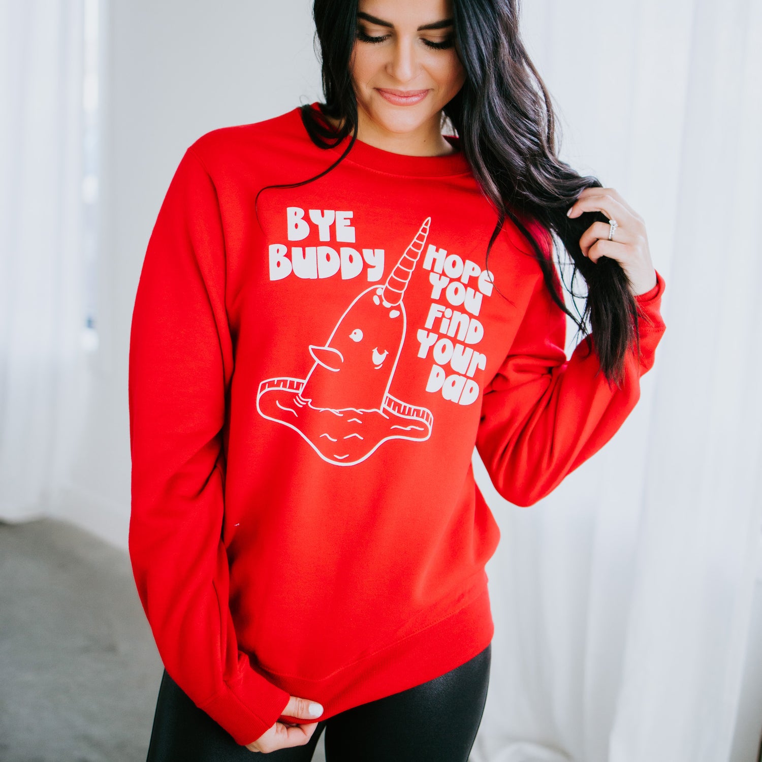 Bye Buddy Graphic Sweatshirt