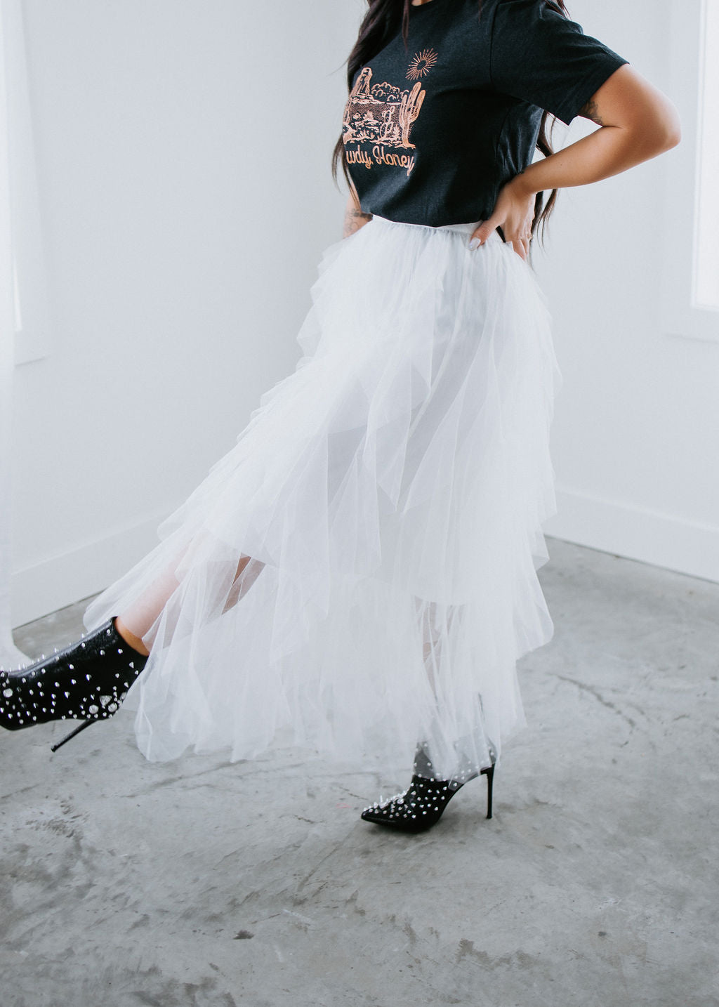 image of Bizzy Tulle Skirt