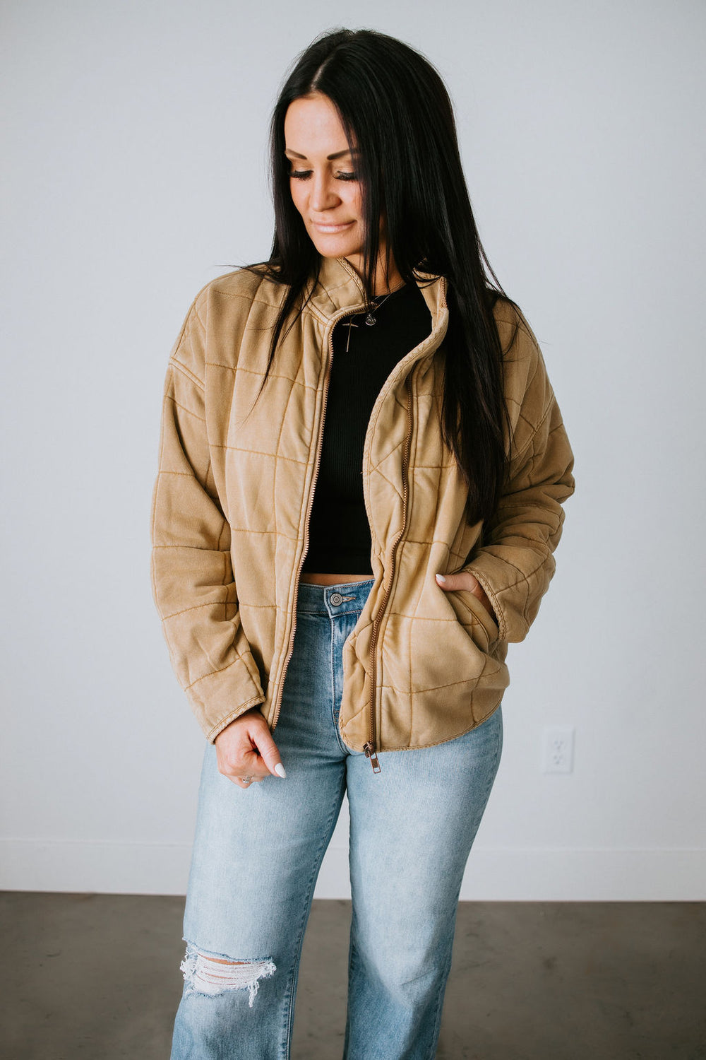 Influencer Lifestyle Quilted Jacket