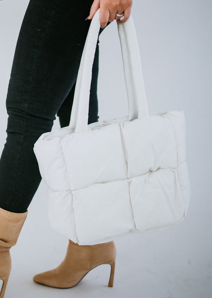 Block Party Puffy Tote