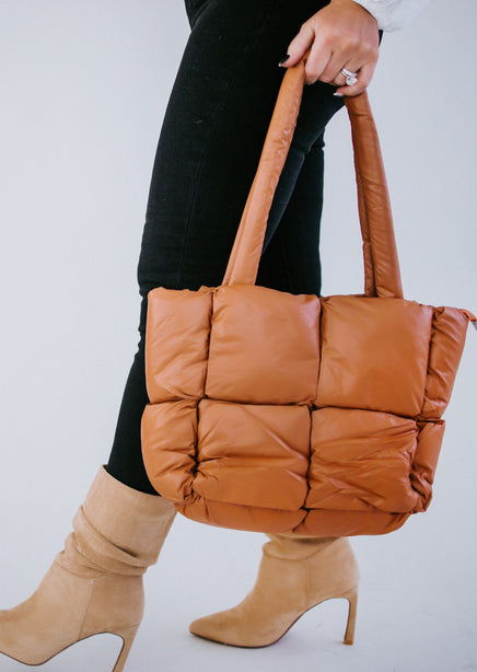 Block Party Puffy Tote
