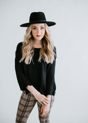 Fray What You Mean Sweater FINAL SALE