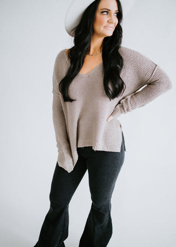 Devon V-Neck Sweater FINAL SALE