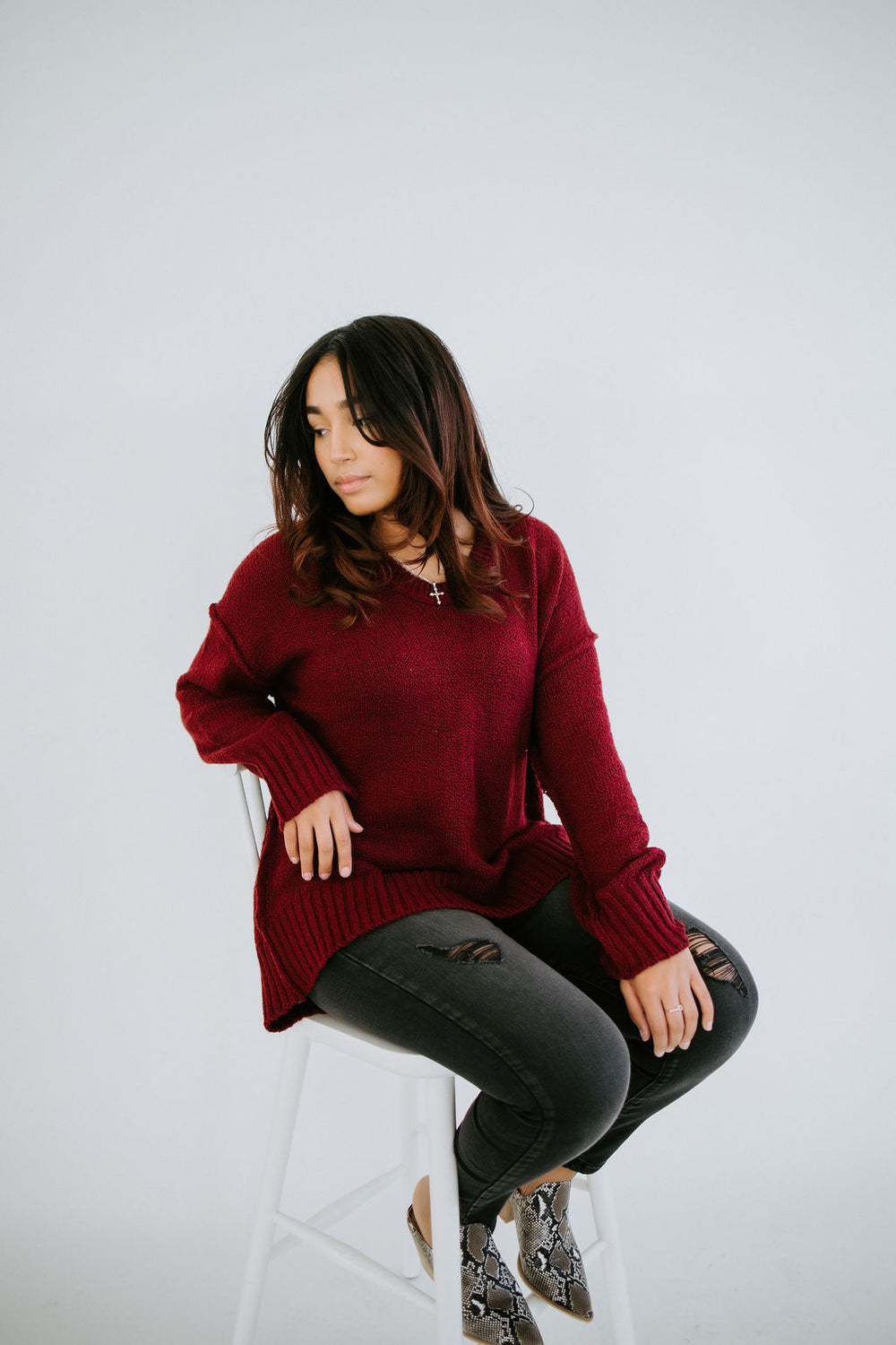 Rae Chunky Sweater by Chelsea DeBoer