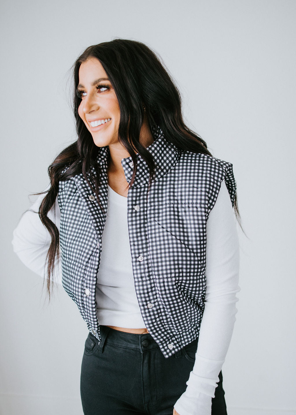 image of Check the Fit Puffer Vest