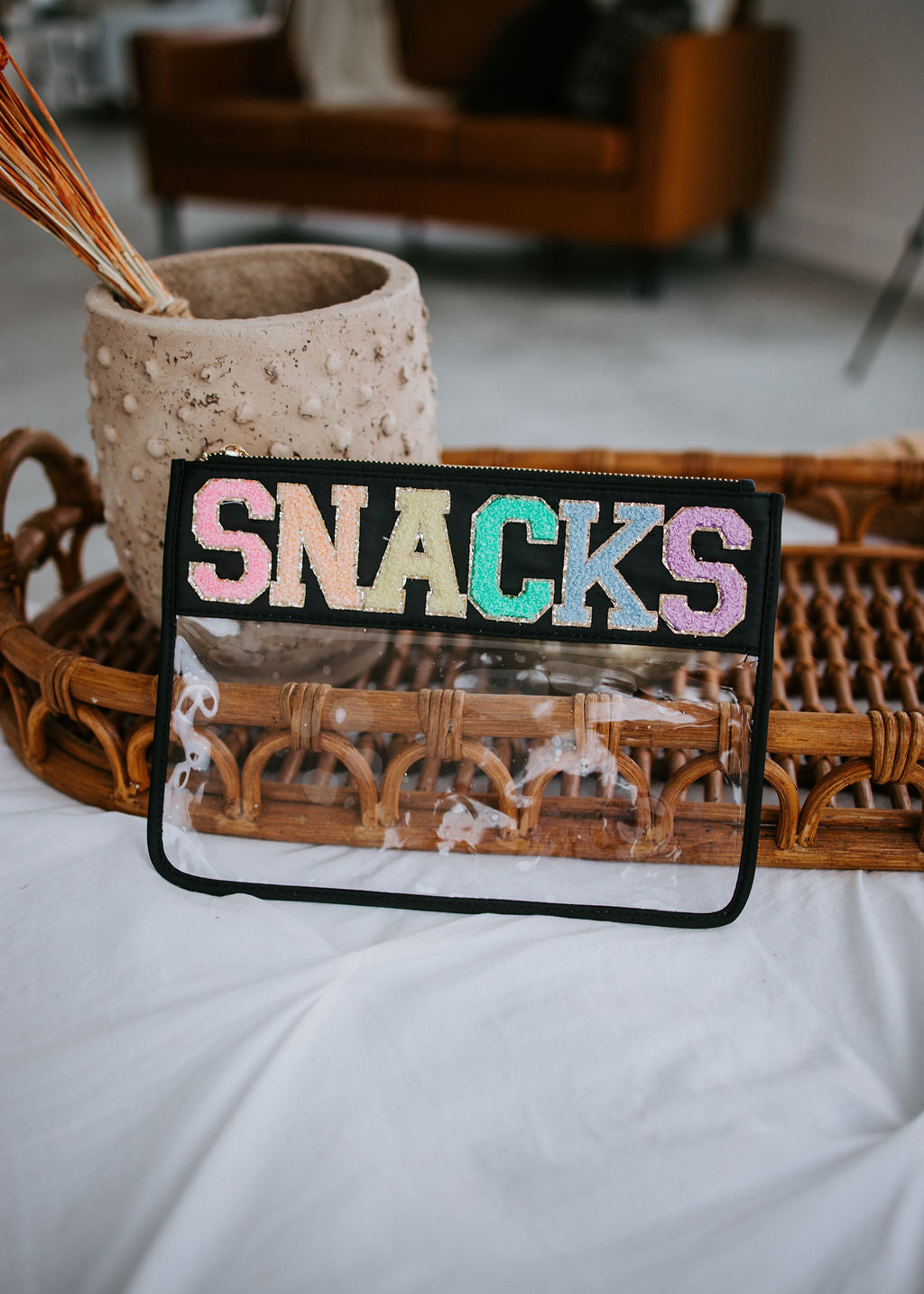 image of Snacks Nylon Clear Pouch