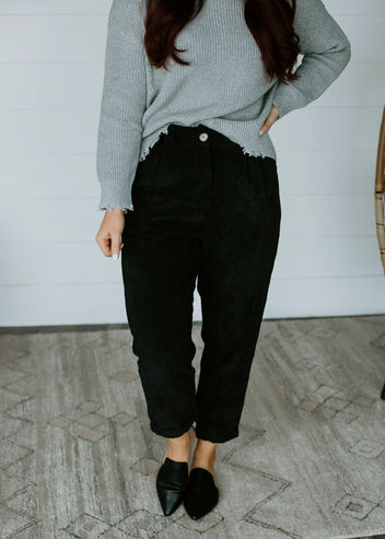 Kirklynn Corduroy Baggy Pants FINAL SALE