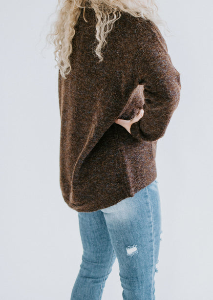 Elissa Kangaroo Pocket Knit Sweater FINAL SALE