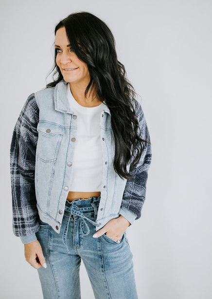 In The Thick Of It Denim Jacket FINAL SALE