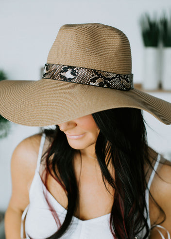 Jane Woven Fedora Hat