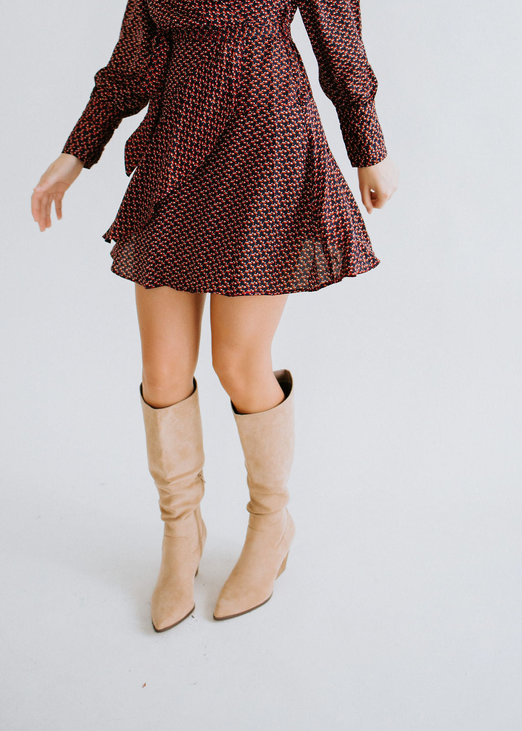 Hannahlisa Wrap Mini Dress